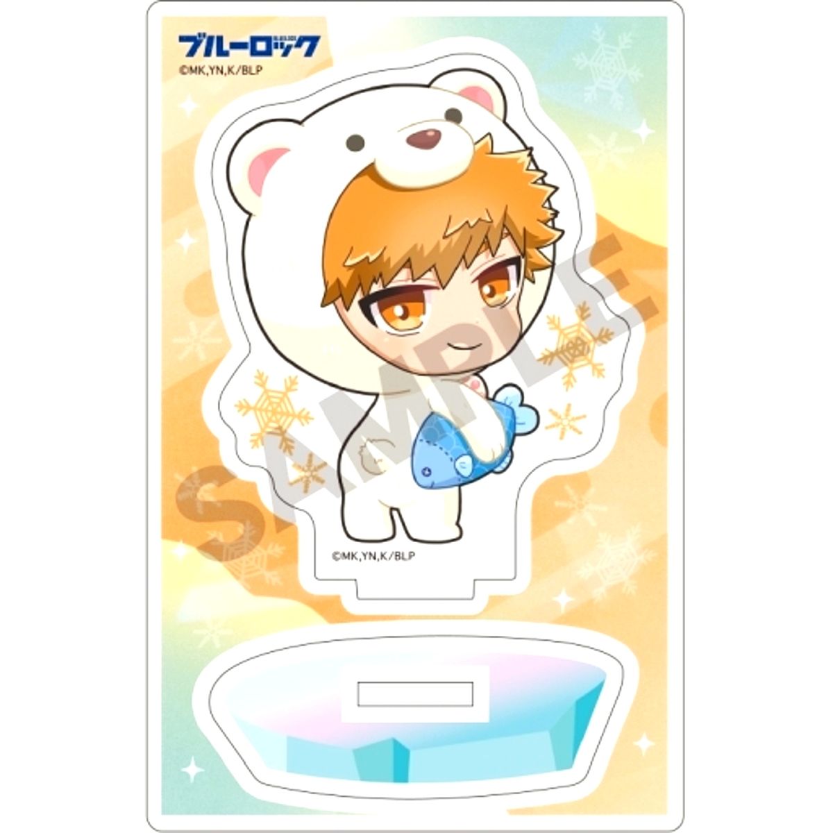 Rensuke Kunigami Acrylic Stand Kigurumin Cool Blue Lock [USED]