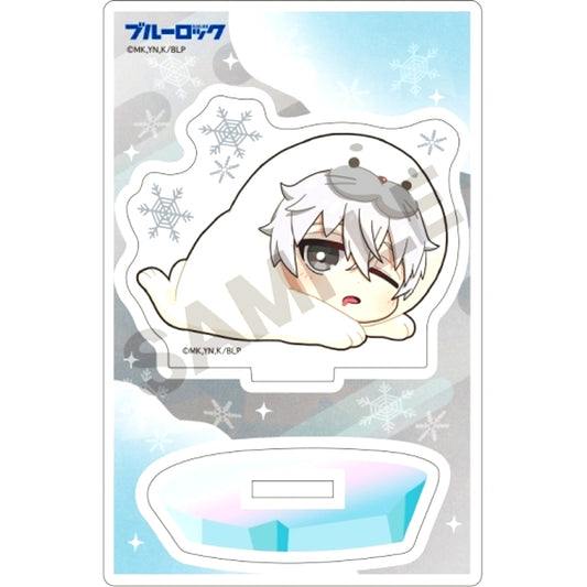 Seishiro Nagi Kigurumins Hinyari Acrylic Stand Blue Lock [USED]
