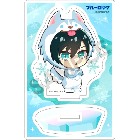 Rin Itoshi Acrylic Stand Kigurumin Cool Blue Lock [USED]