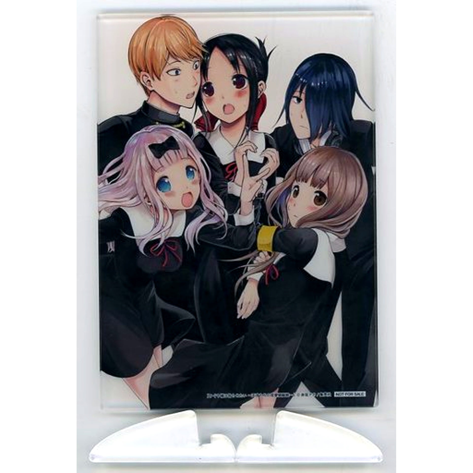 Group Acrylic Art Kaguya-sama: Love Is War Young Jump Issue 6 7 Combined Issue 2000th Anniversary Goods Present Prize [USED]