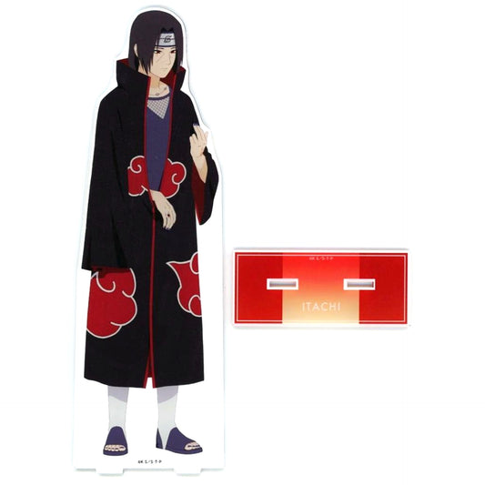 Itachi Uchiha Present Form Past and Present Ver. Illustration Naruto Shippuden 20th Anniversary Extra Large Acrylic Stand Pop Up Store in Loft [USED]
