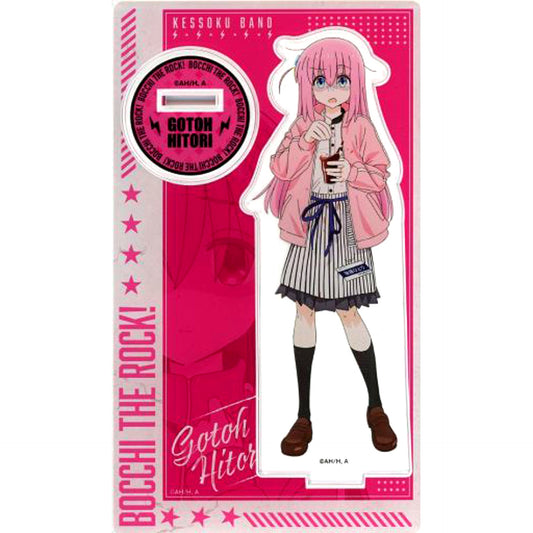 Hitori Gotoh Acrylic Stand Bocchi the Rock! x Karaoke no Tetsujin [USED]
