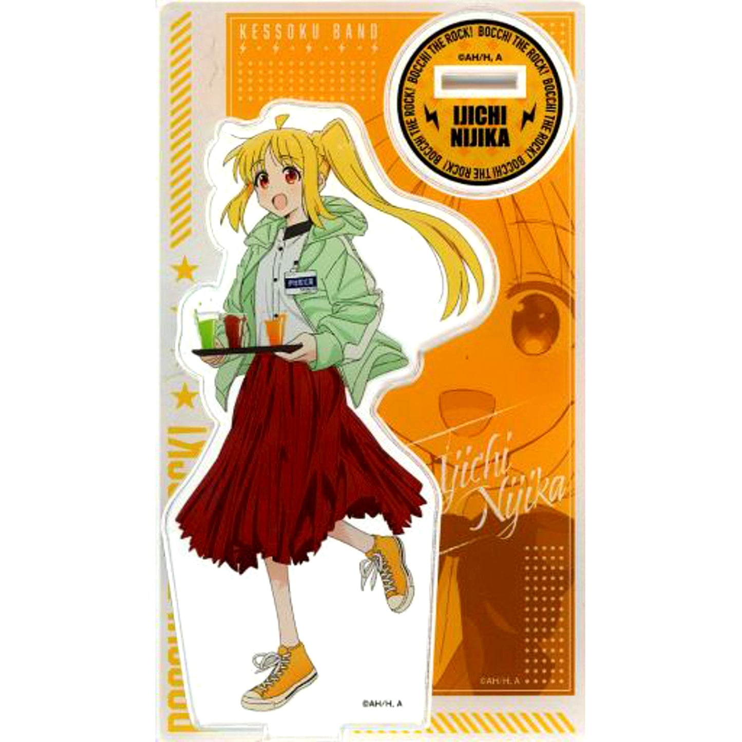 Nijika Ijichi Bocchi the Rock! x Karaoke no Tetsujin Acrylic Stand [USED]