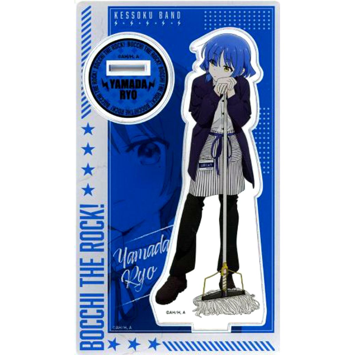 Ryo Yamada Acrylic Stand Bocchi The Rock! x Karaoke no Tetsujin [USED]