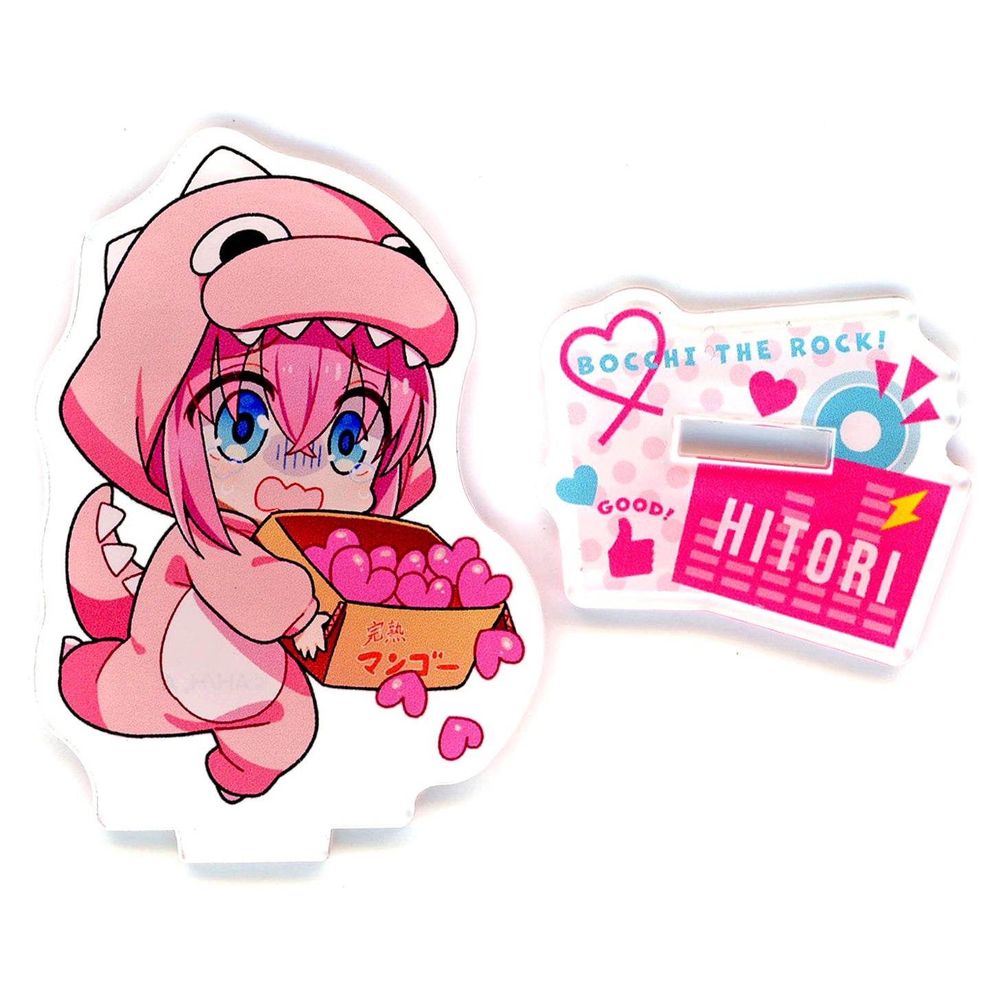 Hitori Gotoh Mini Acrylic Stand Approval Desire Monster Bocchi the Rock! x Don Quijote [USED]