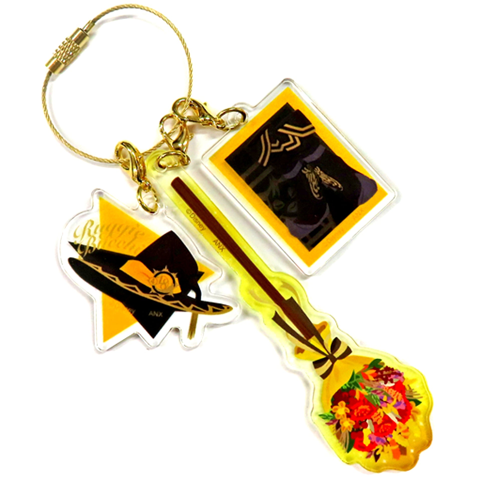 Ruggie Bucchi Disney Twisted Wonderland Bloom Birthday Broom Wire Acrylic Charm Ruggie Birthday Commemoration [USED]