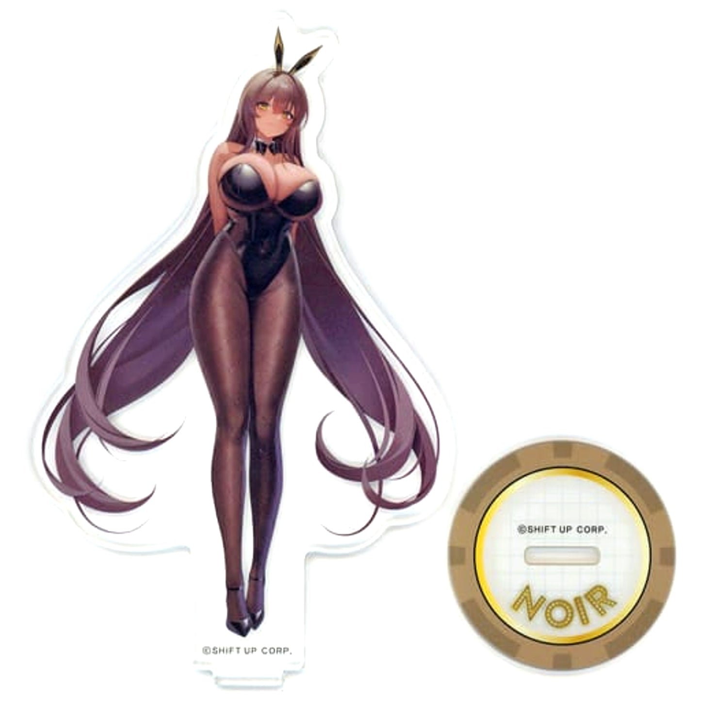 Noir GODDESS OF VICTORY: NIKKE Newly Drawn Acrylic Stand [USED]