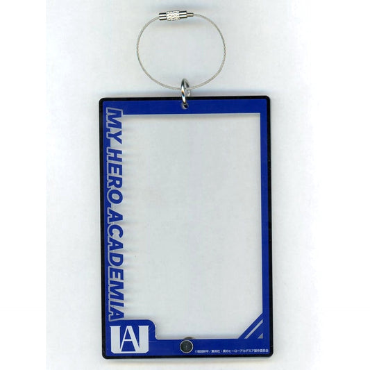 My Hero Academia Logo Acrylic Frame Keychain Character Pop Store Limited Keychains [USED]