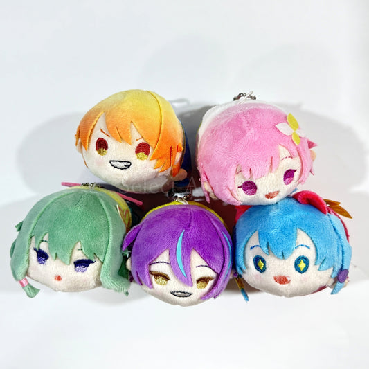 Hatsune Miku: Colorful Stage! Tsukasa Tenma & Others Mochimochi Mascot Vol.4 All 5 Types Set Keychains [USED]