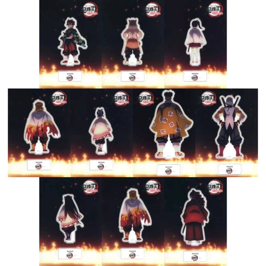 Demon Slayer: Kimetsu no Yaiba Swordsmith Village Arc Tanjiro Kamado & Others All 10 Types Set Everyone's Feelings in That Sword Random Acrylic Stand A C102 Limited Acrylic Stands [USED]