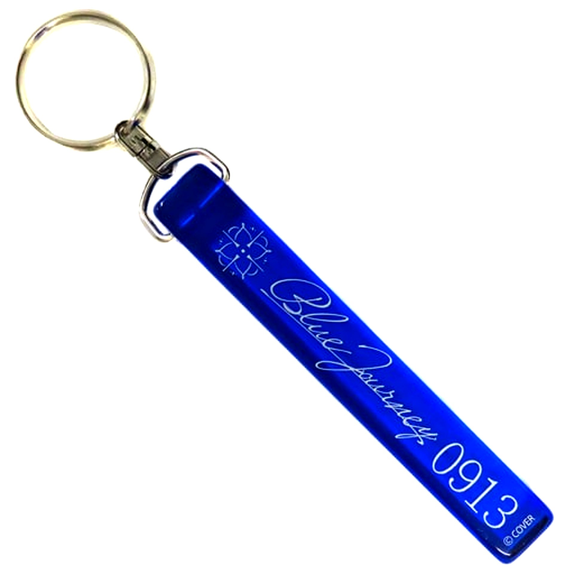 Event Logo Hololive Blue Journey Hotel Key Style Keychain 1st Live Yoake no Uta [USED]