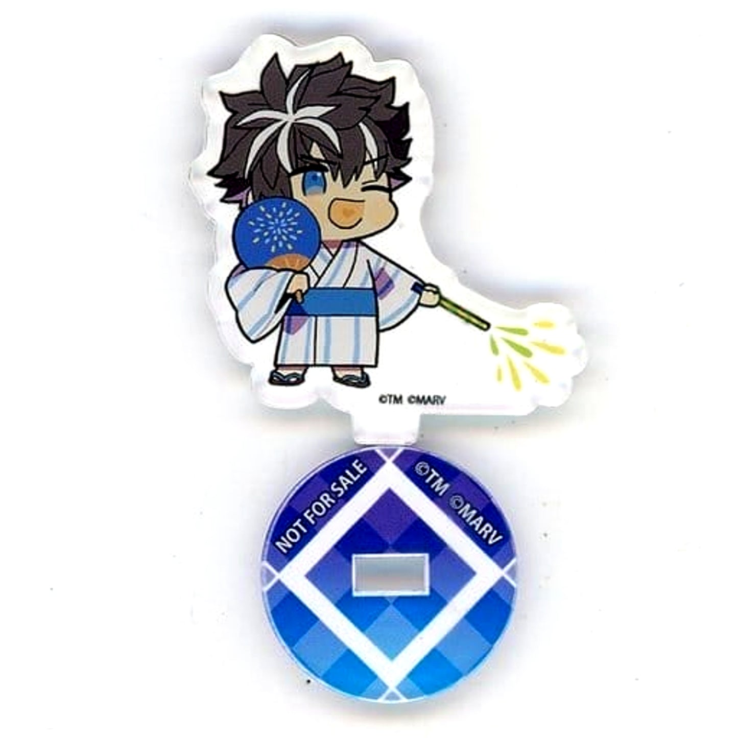 Charlemagne Saber Fate/EXTELLA LINK Chibi Acrylic Figure Tree Village Limited Week 1 Purchase Bonus [USED]