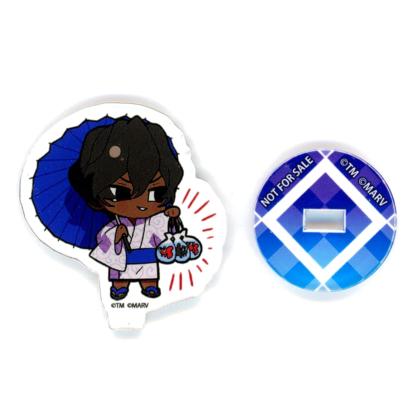 Archer Arjuna Fate/EXTELLA LINK Chibi Acrylic Figure Tree Village Limited Week 2 Eligible Purchase Bonus [USED]