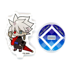 Fate/Extella Link Lancer/Karna Chibi Acrylic Figure Tree Village Exclusive Bonus for Purchasing 2nd Week Eligible Products Acrylic Item [USED]