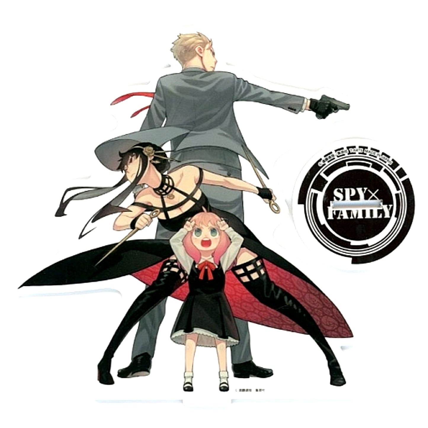 Loid & Yor & Anya Forger SPY x FAMILY Acrylic Stand A [USED]