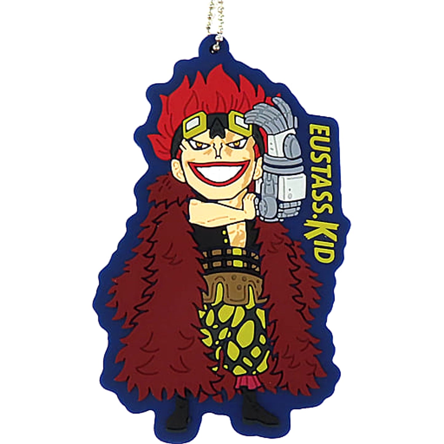 One Piece Eustace Kid Ichiban Kuji Beyond The Level Rubber Mascot Collection Prize H Keychains [USED]