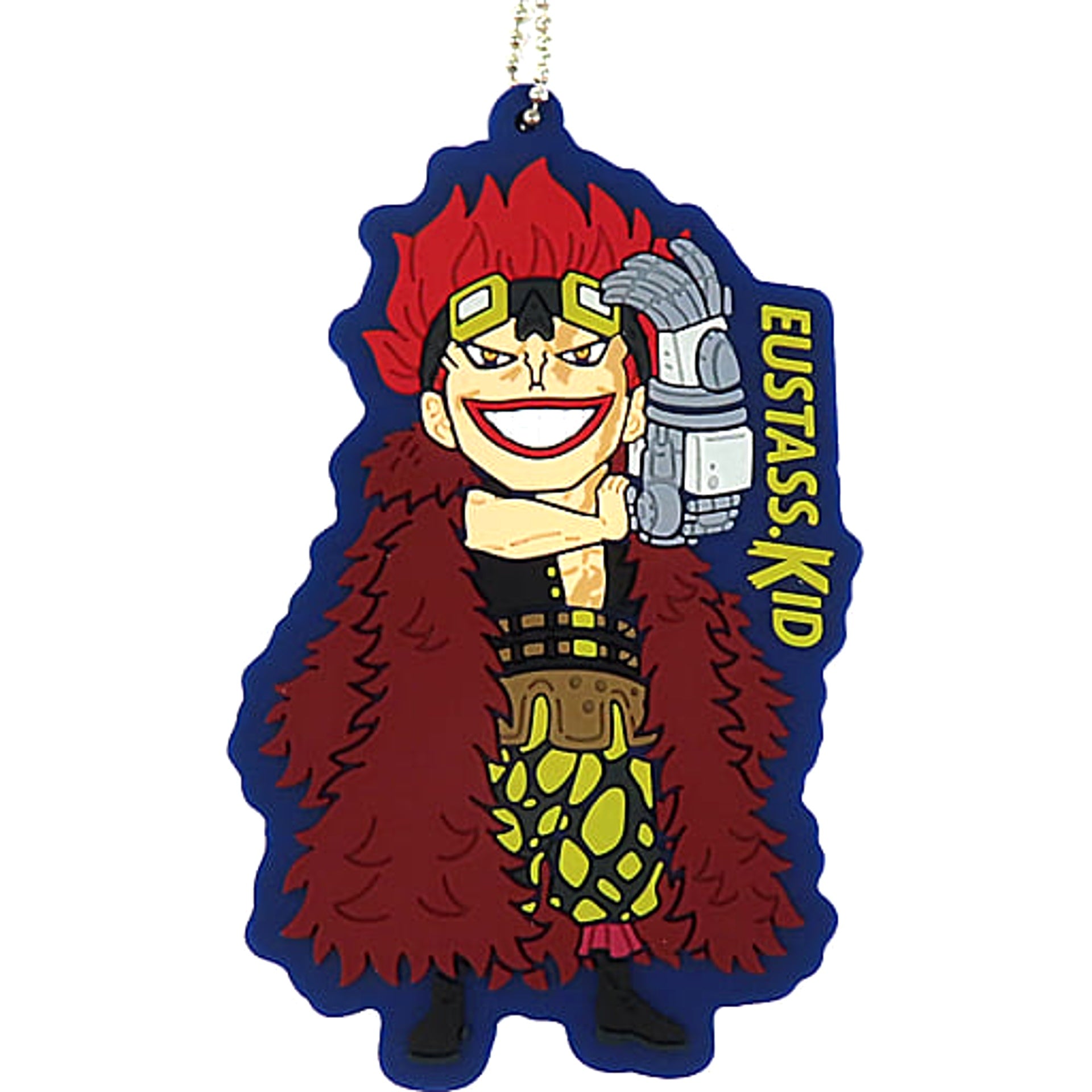 One Piece Eustace Kid Ichiban Kuji Beyond The Level Rubber Mascot Collection Prize H Keychains [USED]