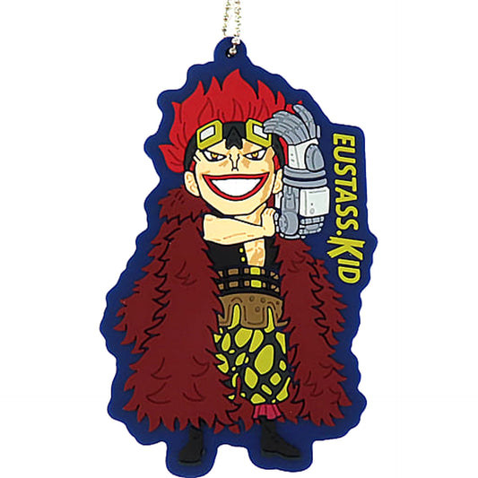 One Piece Eustace Kid Ichiban Kuji Beyond The Level Rubber Mascot Collection Prize H Keychains [USED]
