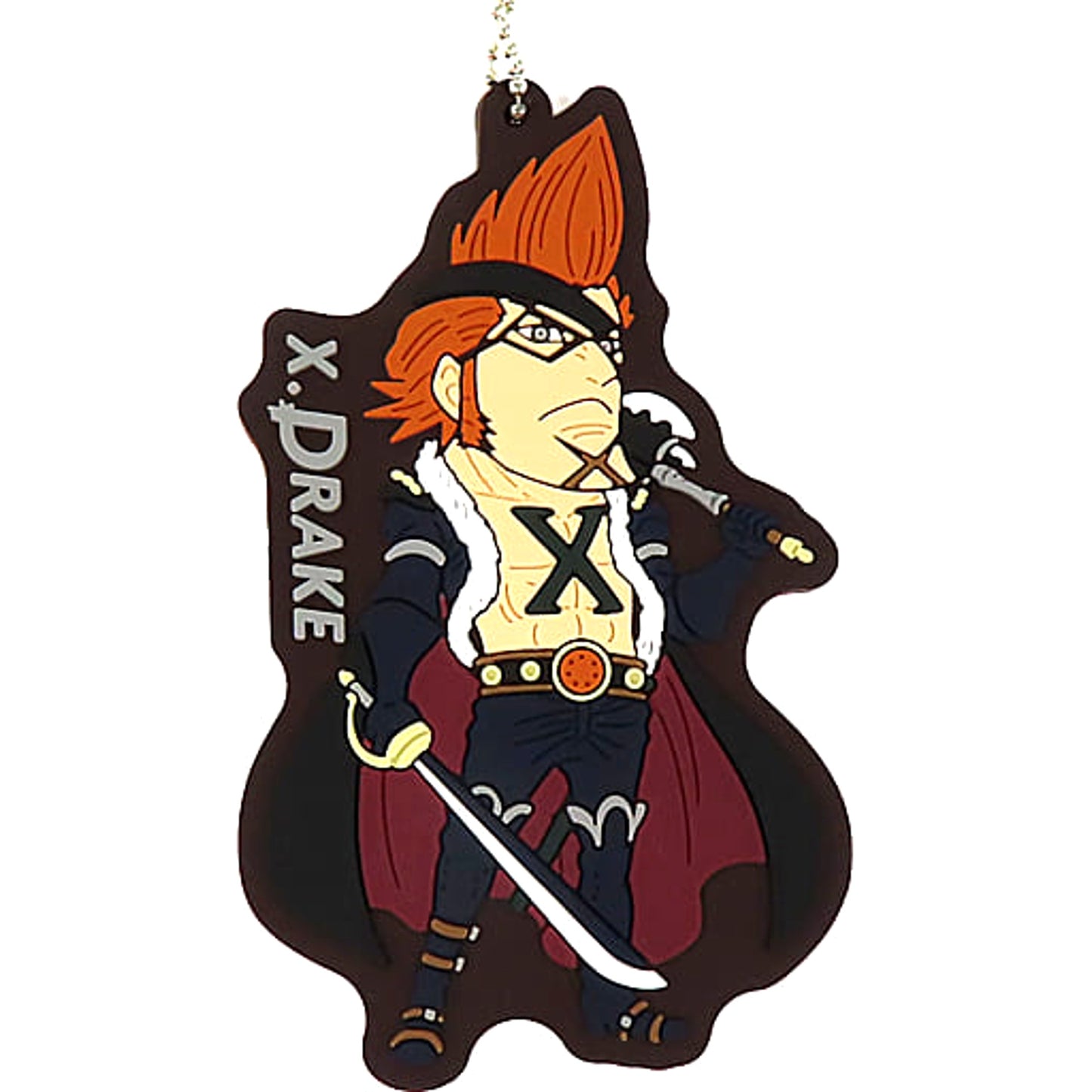 One Piece X Drake Ichiban Kuji Beyond The Level Rubber Mascot Collection Prize H Keychains [USED]