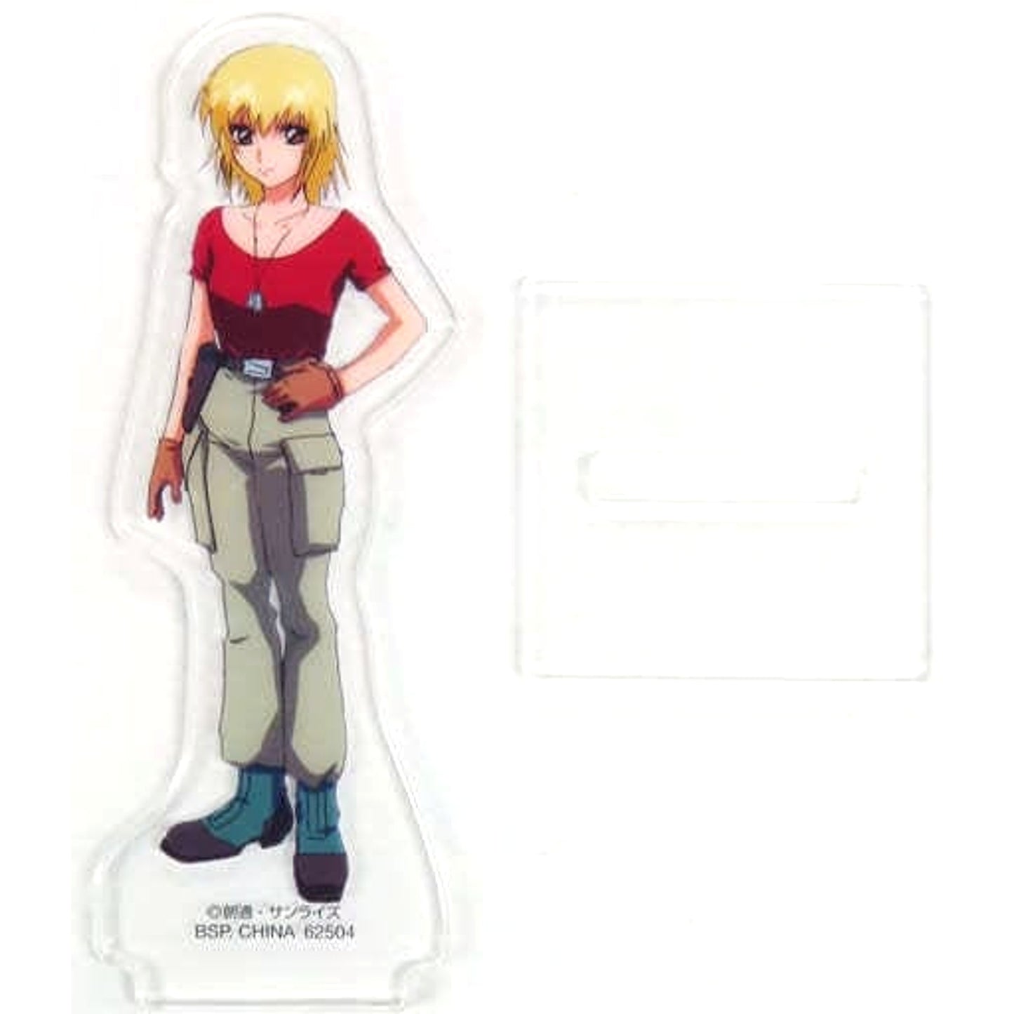 Mobile Suit Gundam SEED Cagalli Yula Athha Combat Uniform Ichiban Kuji Acrylic Stand Prize G Acrylic Stands [USED]