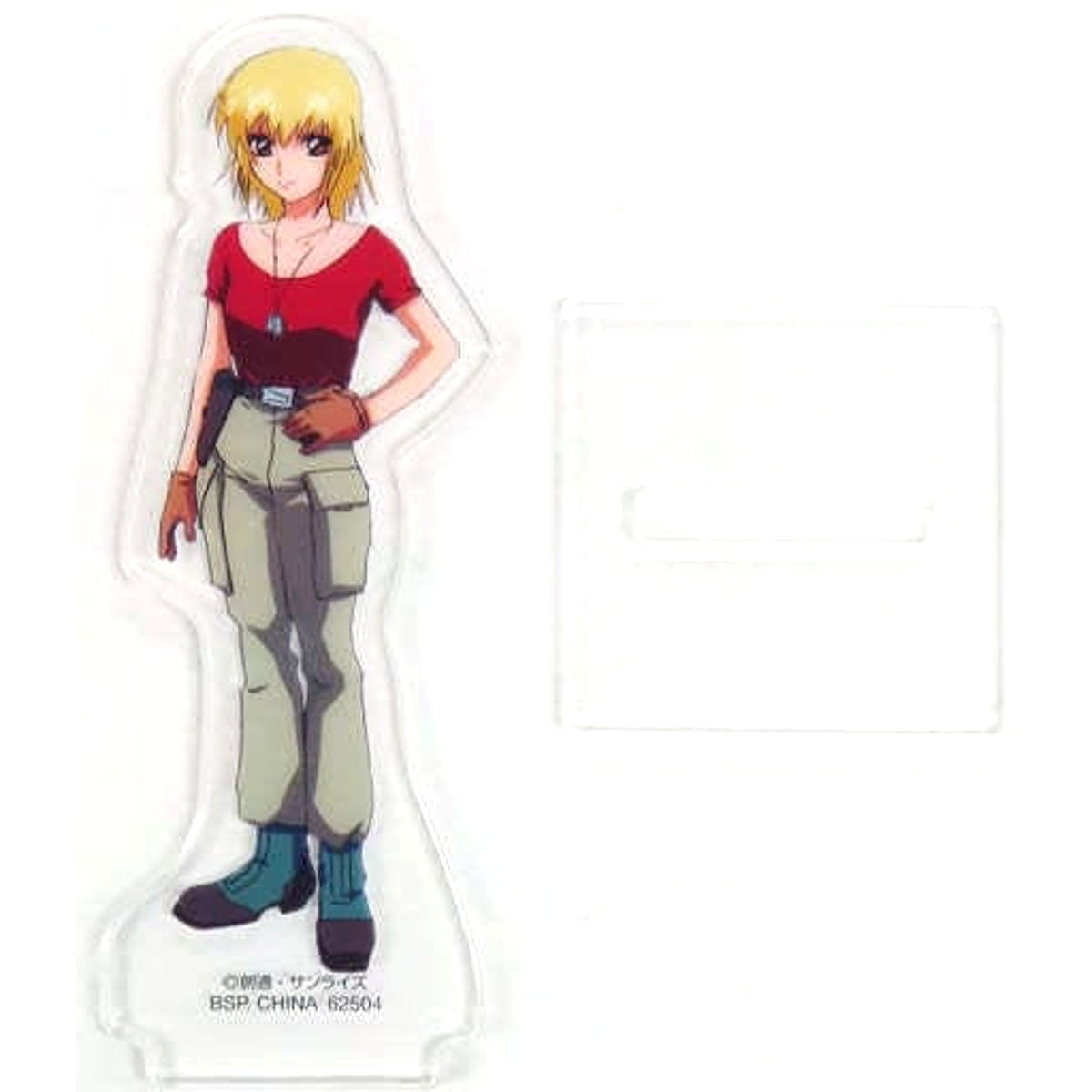 Mobile Suit Gundam SEED Cagalli Yula Athha Combat Uniform Ichiban Kuji Acrylic Stand Prize G Acrylic Stands [USED]