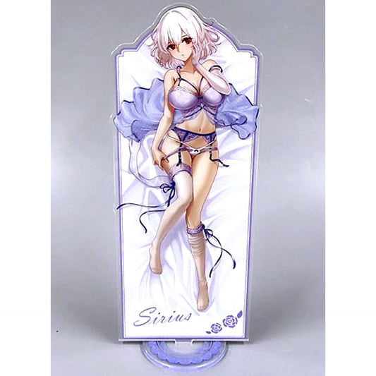 Sirius D Prize BIG Acrylic Stand MAGIC Kuji Azur Lane Sweet Night Good Night Commander [USED]