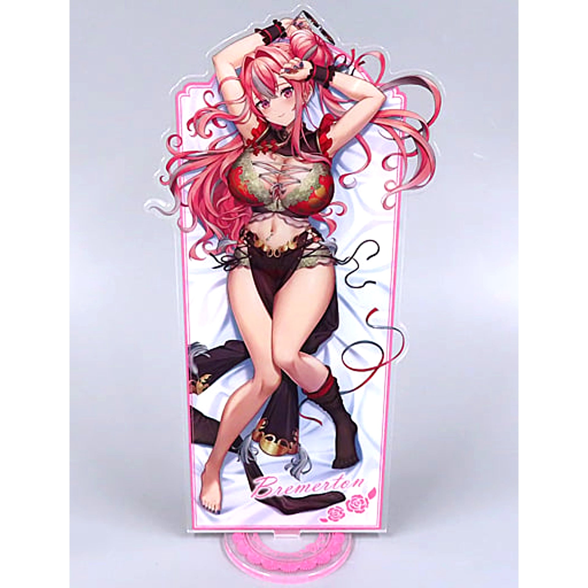 Bremerton D Prize BIG Acrylic Stand MAGIC Kuji Azur Lane Sweet Night Good Night Commander [USED]