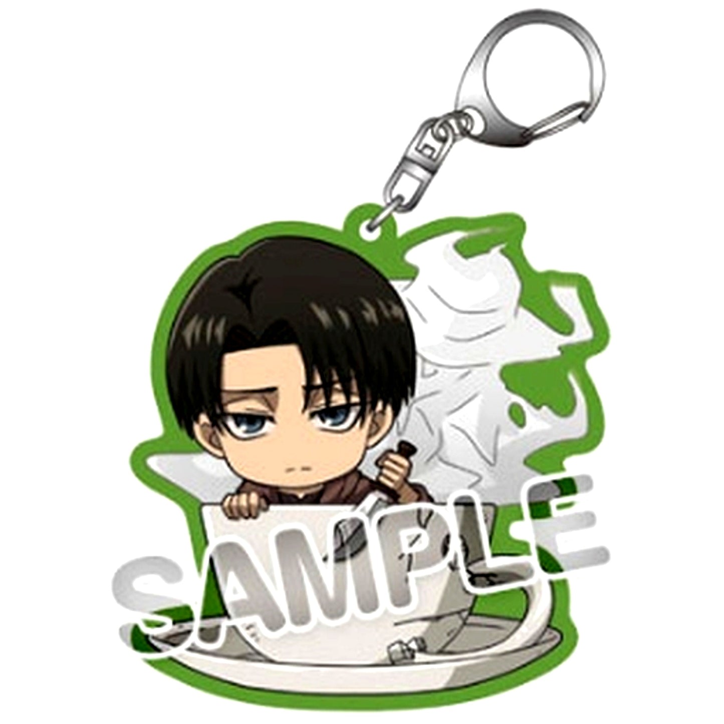 Levi Attack on Titan Trading Acrylic Keychain Cup In Series Vol.4 [USED]