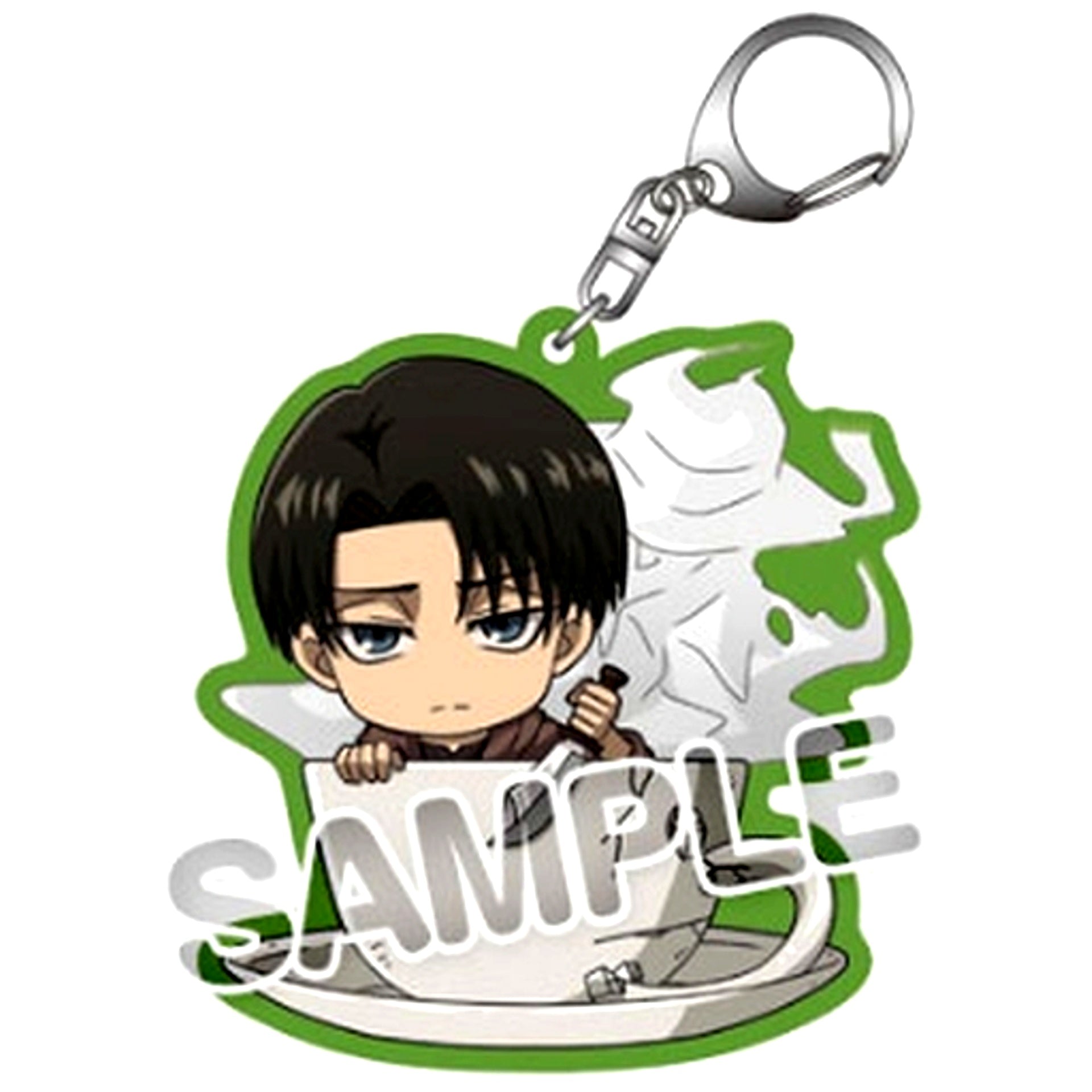 Levi Attack on Titan Trading Acrylic Keychain Cup In Series Vol.4 [USED]