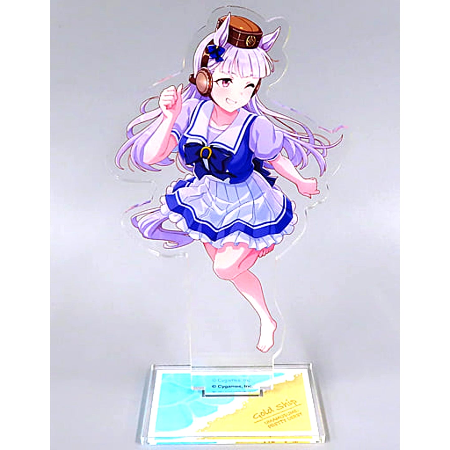 Gold Ship Uma Musume Pretty Derby Acrylic Stand FamilyMart x 2.5th Anniversary Summer Campaign [USED]