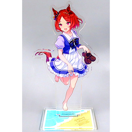 Sakura Laurel Acrylic Stand FamilyMart x Umamusume: Pretty Derby 2.5th Anniversary Summer Campaign [USED]