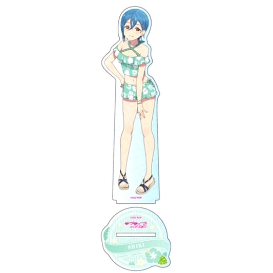 Shiki Wakana Aloha Ver. Big Acrylic Stand Love Live! Superstar!! [USED]