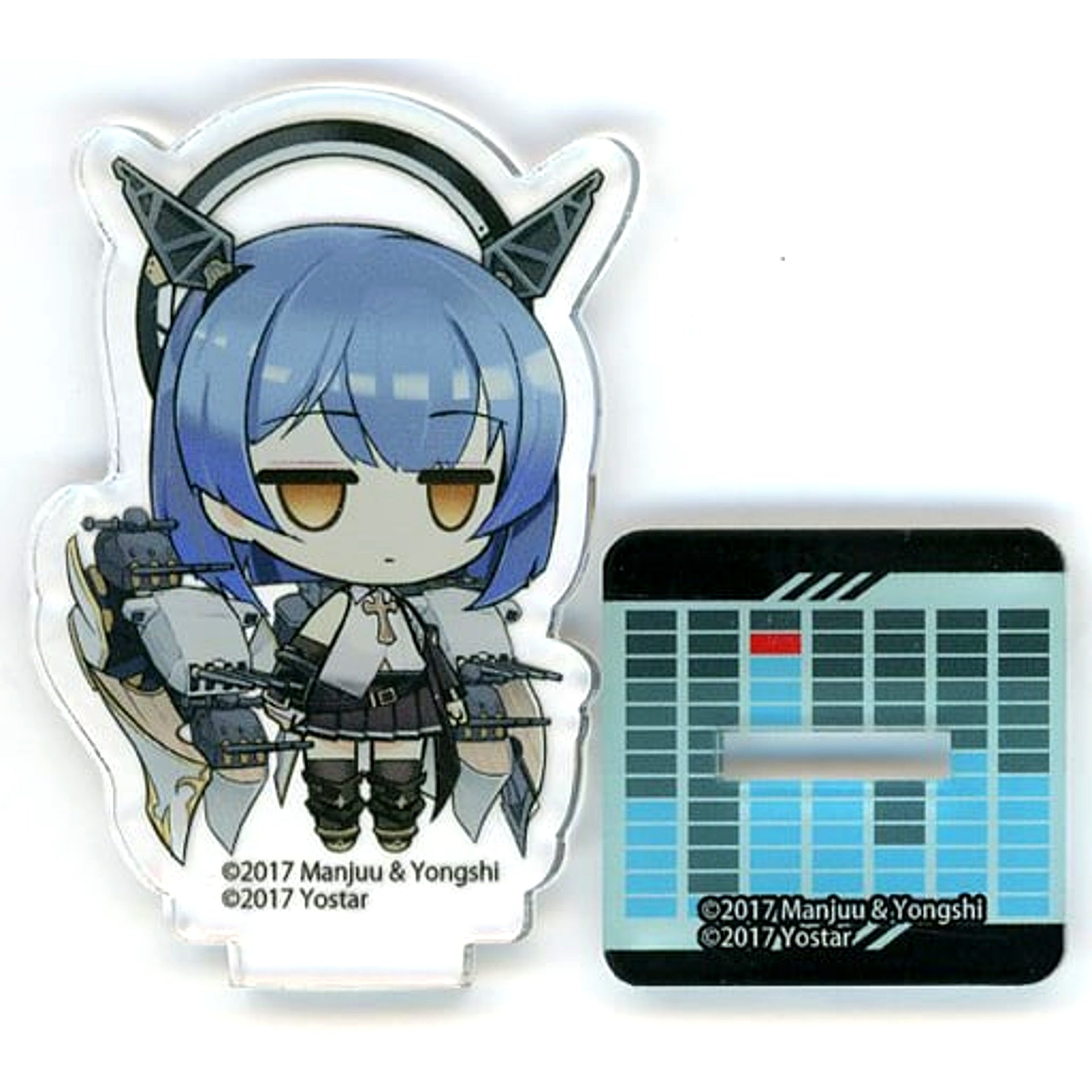 Gascogne Muse Mini Acrylic Stand Azur Lane x Karaoke Manekineko [USED]