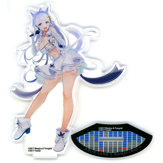 Illustrious Muse Illustration Acrylic Stand Azur Lane x Karaoke Manekineko [USED]