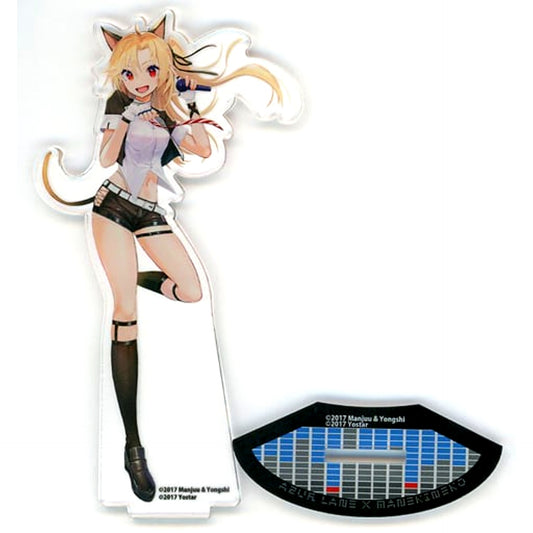 Cleveland Muse Illustration Acrylic Stand Azur Lane x Karaoke Manekineko [USED]