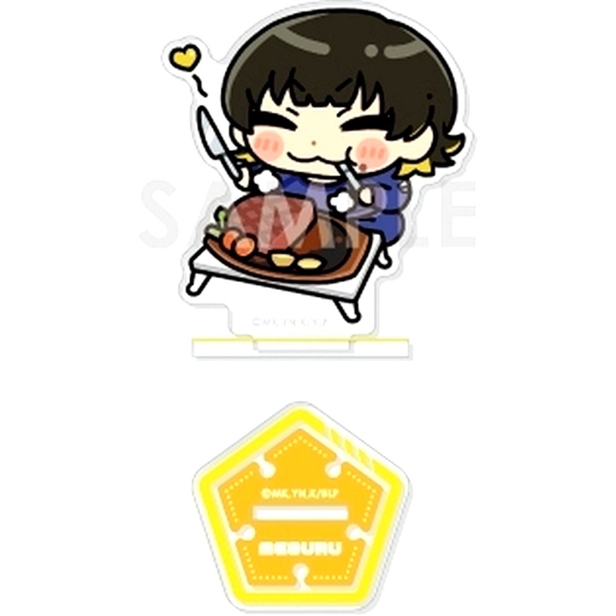 Meguru Bachira 2. Mini Character Acrylic Stand Break Time Vol. 1 Blue Lock [USED]