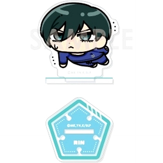 Rin Itoshi 3. Blue Lock Mini Character Acrylic Stand Break Time Vol. 2 [USED]