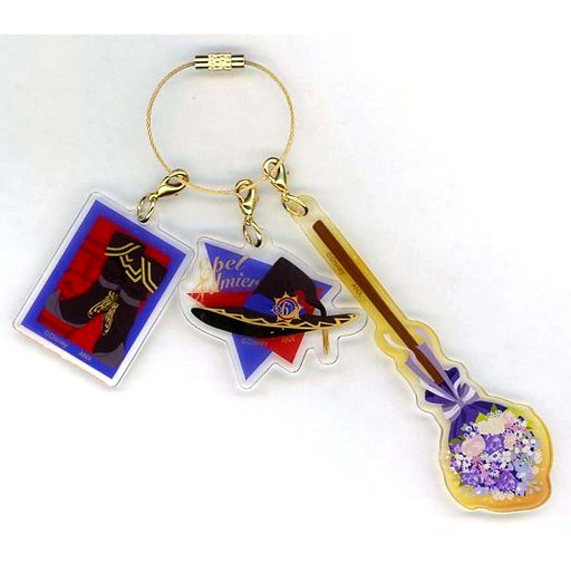 Epel Felmier Disney Twisted Wonderland Broom Birthday Wire Acrylic Charm Birthday Goods [USED]