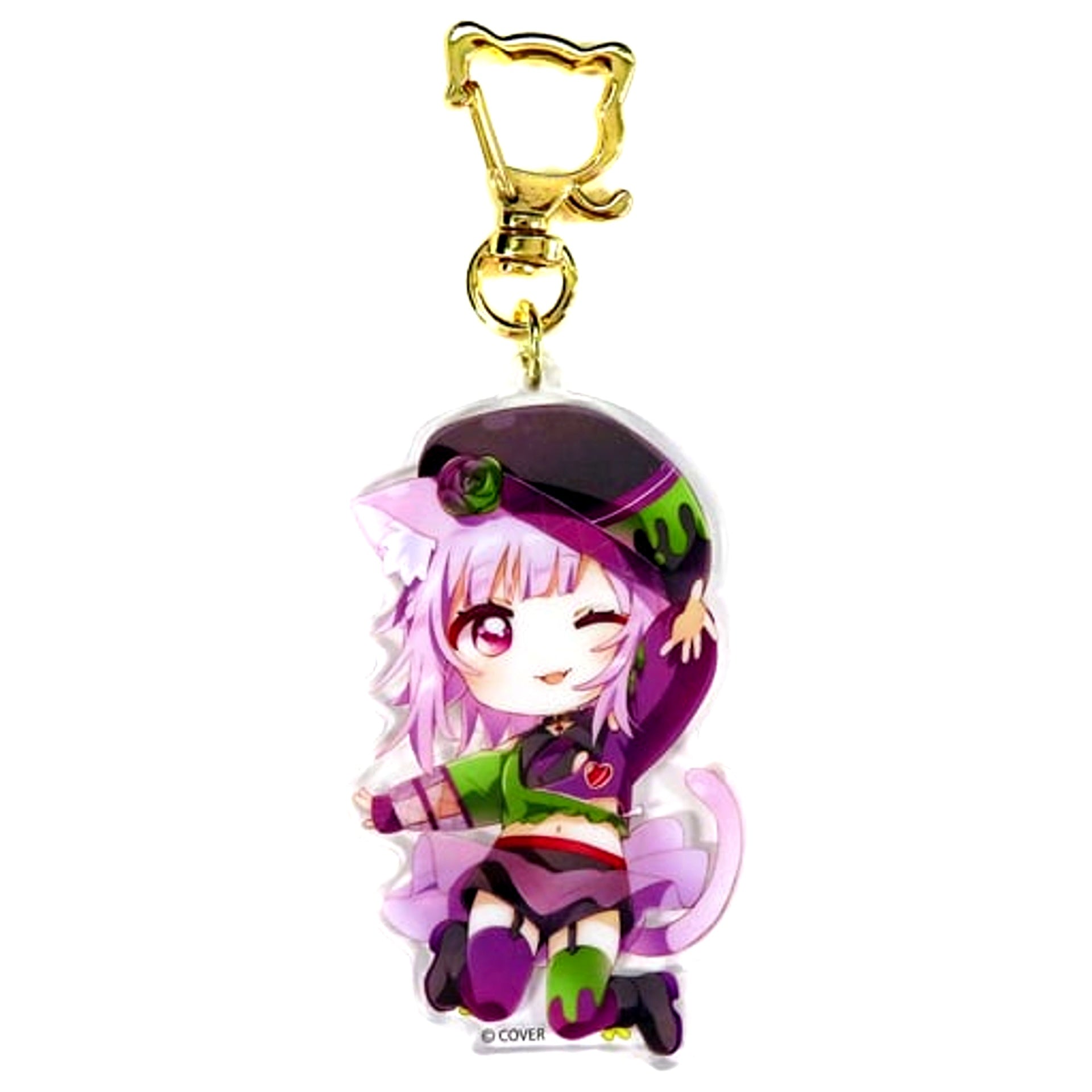 Nekomata Okayu hololive Hat Random Acrylic Keychain Birthday Anniversary 2023 [USED]