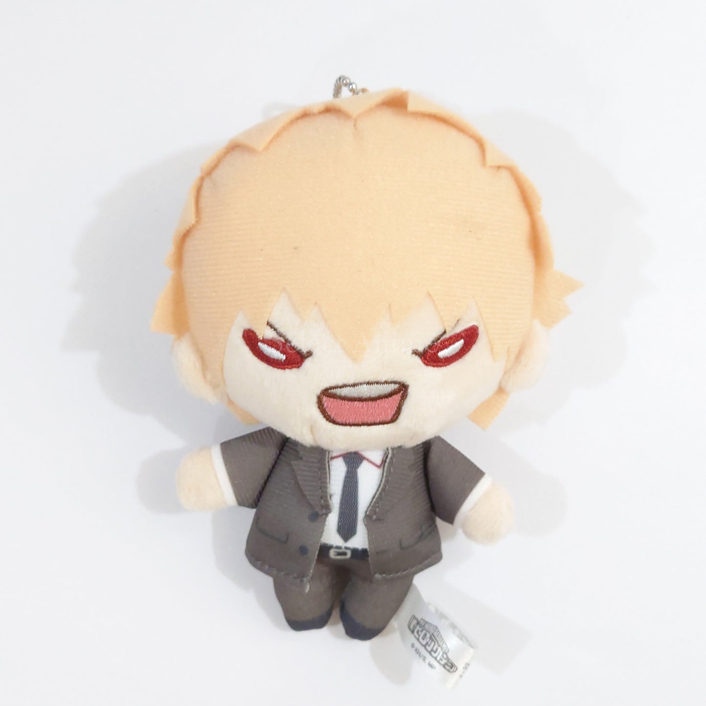 My Hero Academia Katsuki Bakugo Suit Nitotan Plush Toy with Ball Chain TOHO animation STORE Limited Keychains [USED]