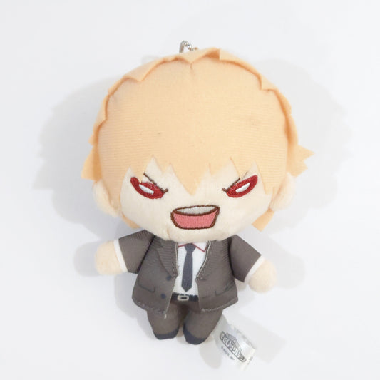 My Hero Academia Katsuki Bakugo Suit Nitotan Plush Toy with Ball Chain TOHO animation STORE Limited Keychains [USED]