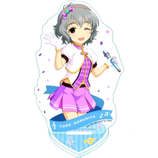 Yume Narumiya THE IDOLM@STER Cinderella Girls Acrylic Stand Marching Band + Ver. [USED]