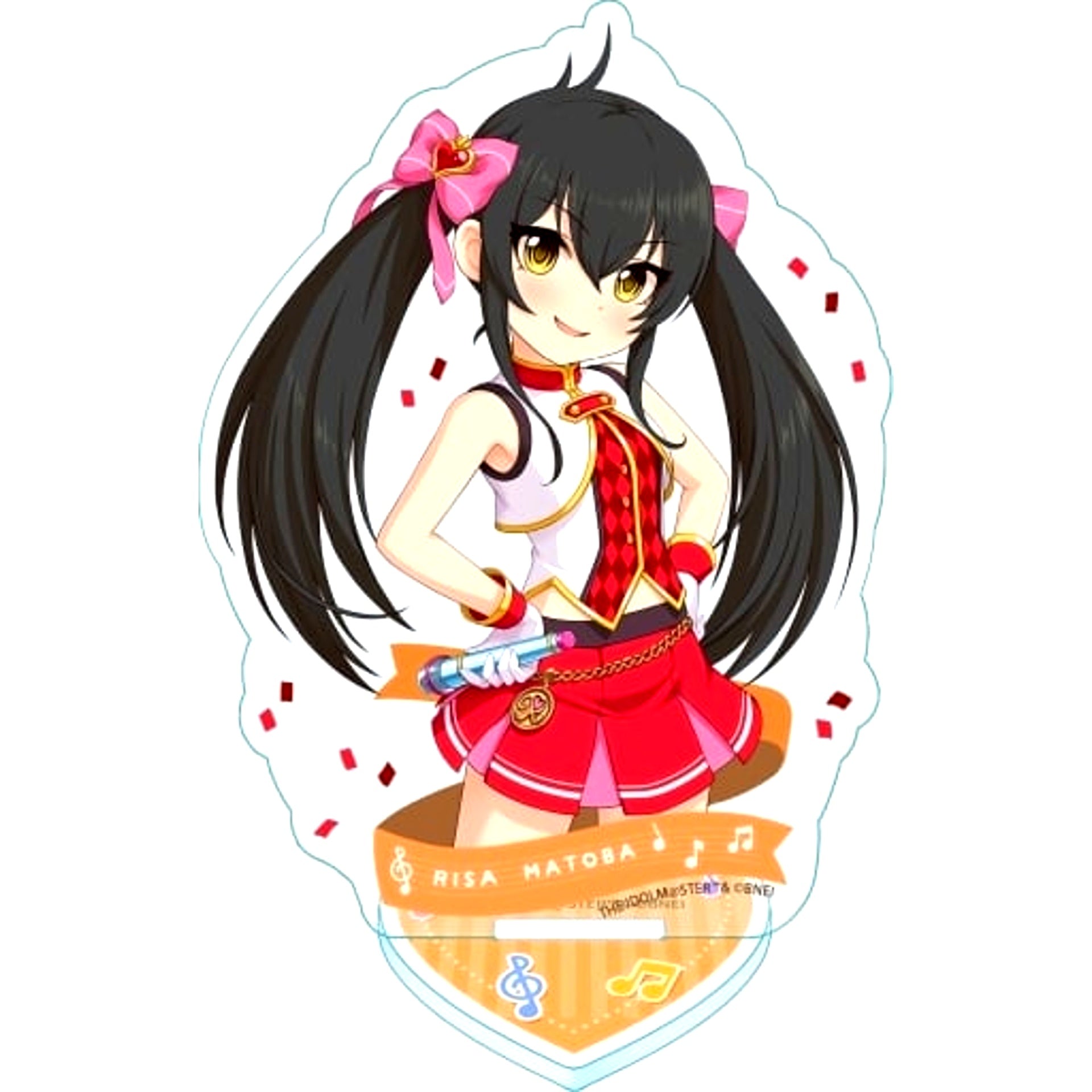 Risa Matoba THE IDOLM@STER Cinderella Girls Acrylic Stand Marching Band + Ver. [USED]