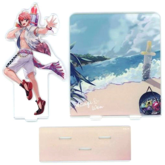 Akagi Wen Acrylic Diorama Virtual YouTuber Nijisanji NIJISANJI SUMMER COLLECTION 2023 [USED]