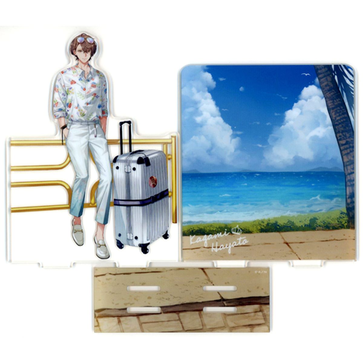 Kagami Hayato Acrylic Diorama Virtual YouTuber Nijisanji NIJISANJI SUMMER COLLECTION 2023 [USED]