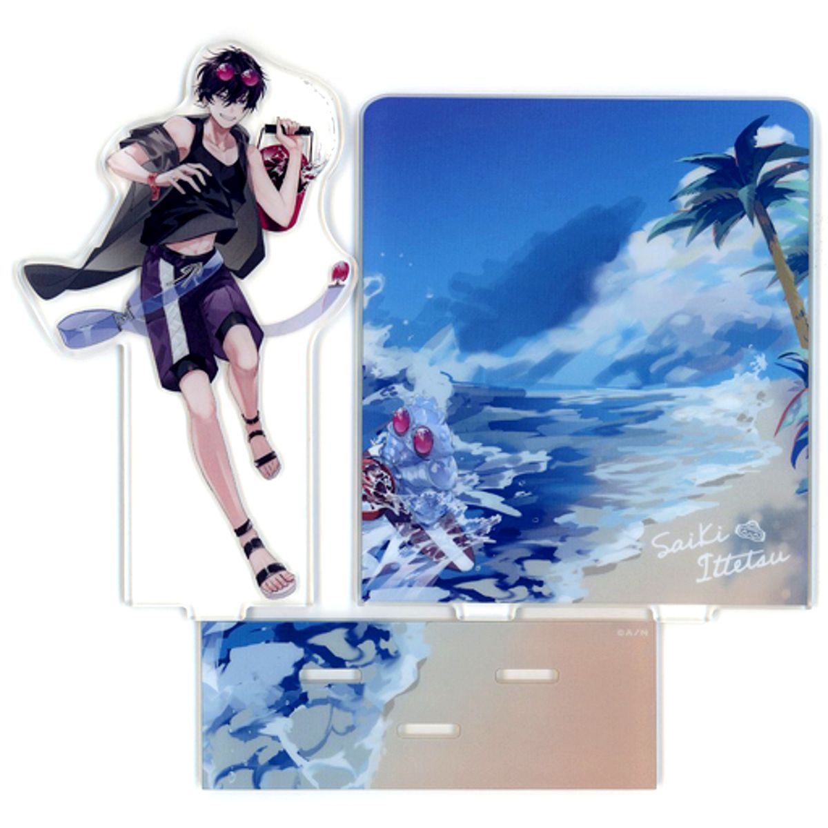 Saiki Ittetsu Virtual YouTuber Nijisanji Acrylic Diorama NIJISANJI SUMMER COLLECTION2023 [USED]