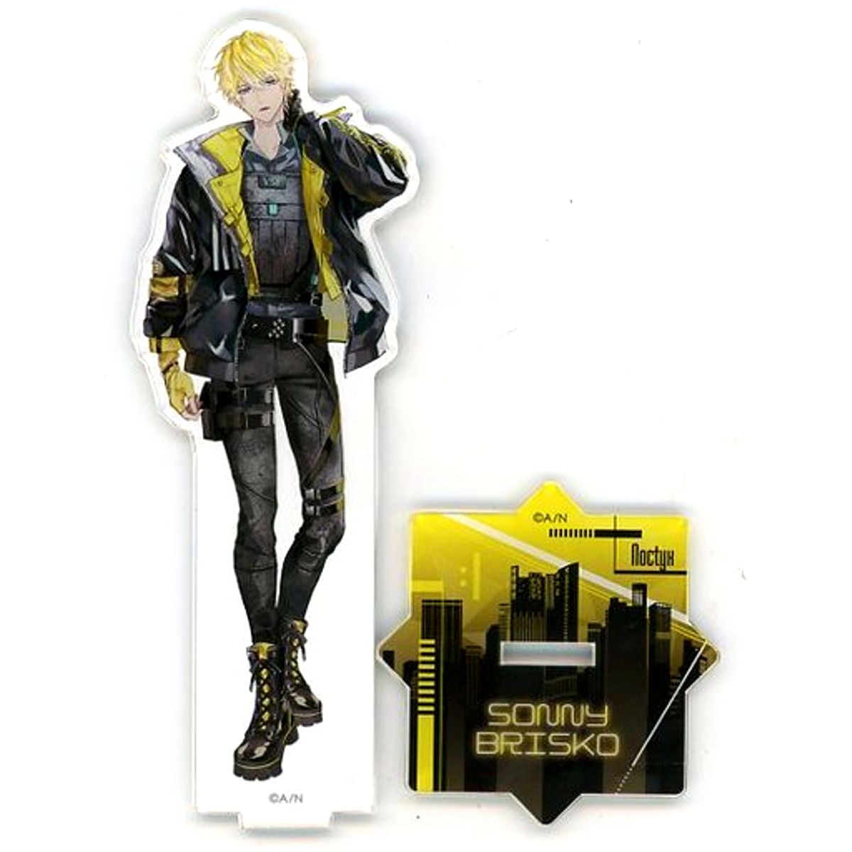 Sonny Brisko Noctyx Virtual YouTuber Nijisanji Acrylic Stand NIJISANJI EN New Visual [USED]