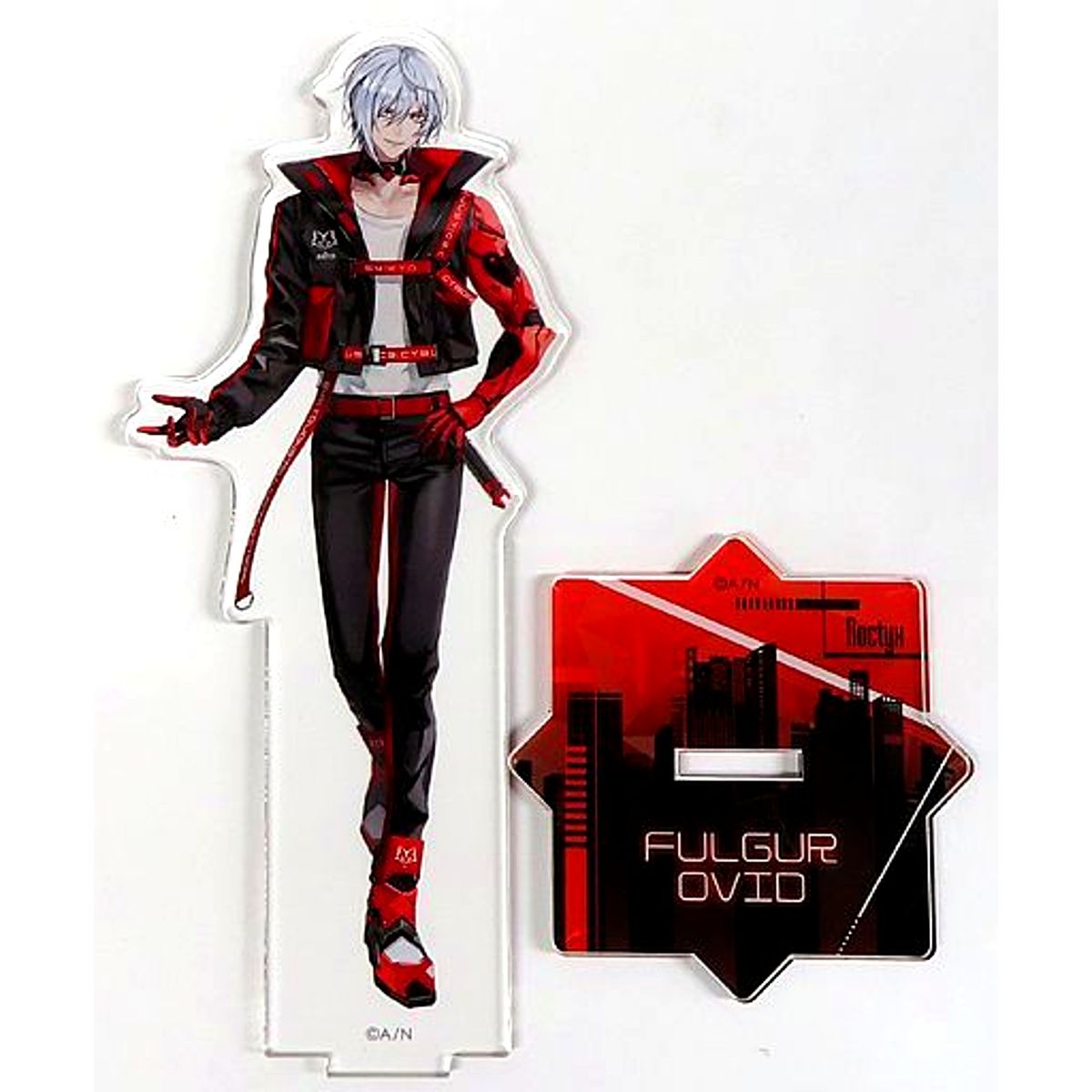 Fulgur Ovid Noctyx Virtual YouTuber Nijisanji Acrylic Stand NIJISANJI EN New Visual [USED]