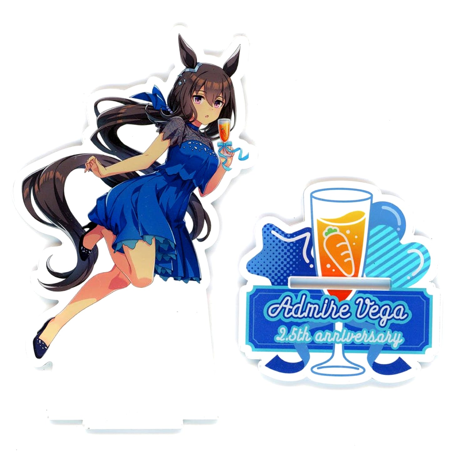Admire Vega Uma Musume Pretty Derby Official Acrylic Stand 2.5th Anniversary Ver [USED]