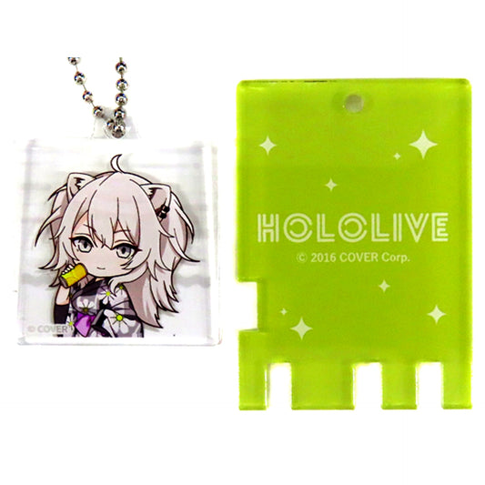 Shishiro Botan Hololive Trading Sento Lock Style Keychain Mini Char ver. Hololive x Gokurakuyu RAKU SPA Collab 3rd Florlife [USED]